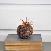 Brown Crochet Pumpkins
